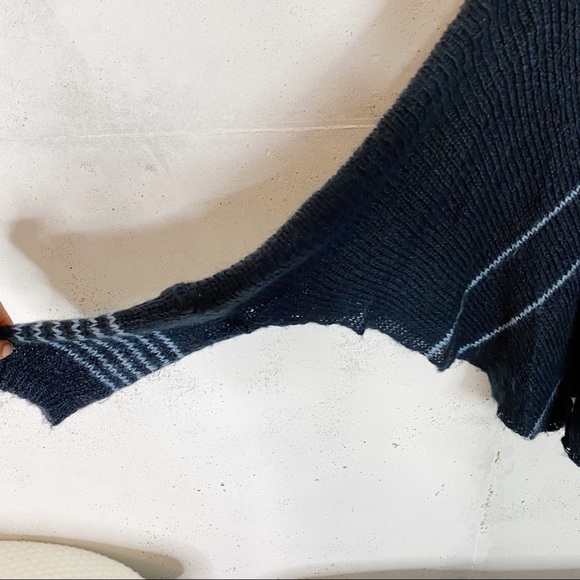 Wooden Ships Flowy Dolman Sleeve Knit Sweater M/L - Picture 4 of 7